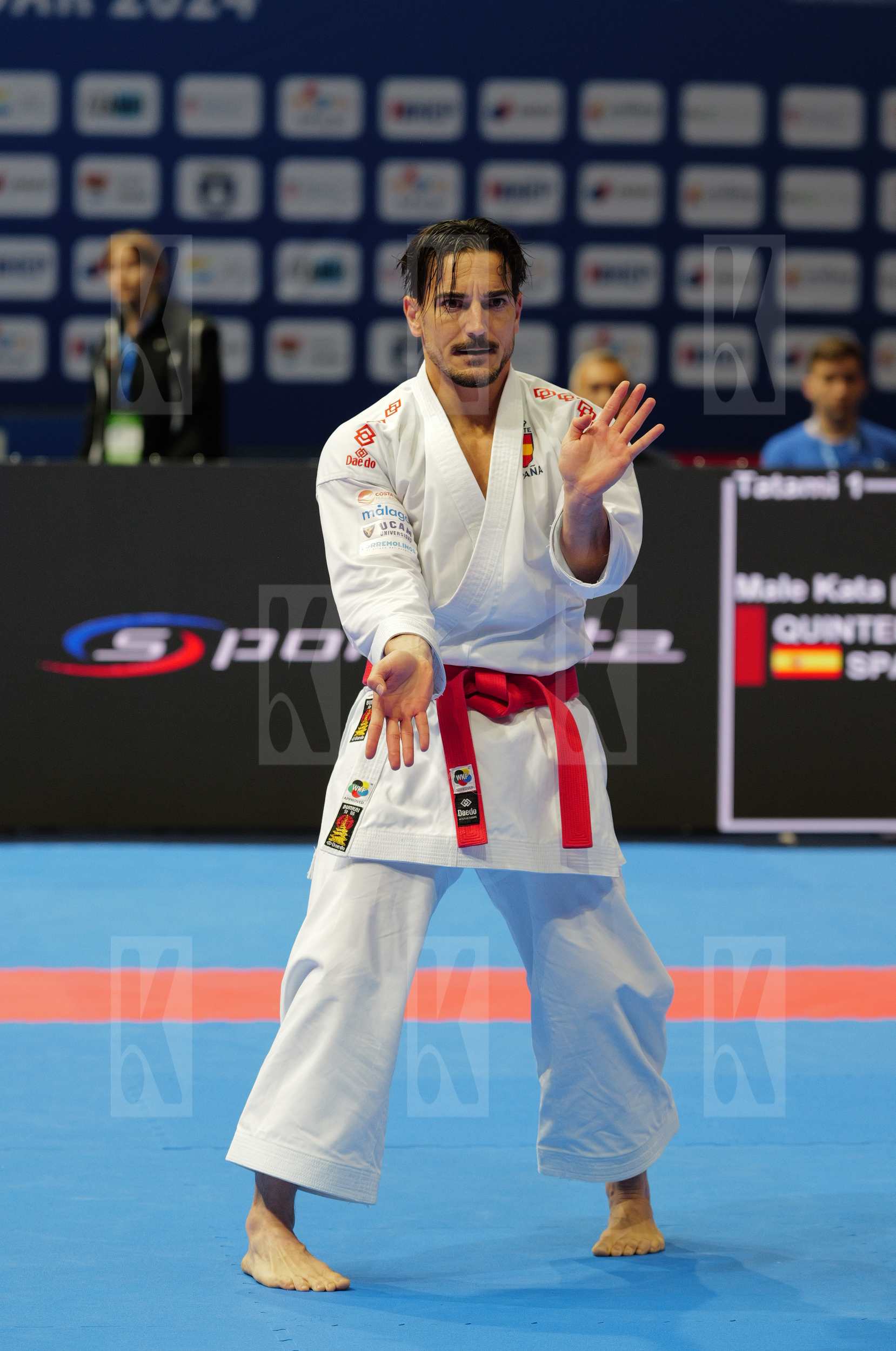 QUINTERO CAPDEVILA DAMIAN HUGO (SPAIN) in Male Kata - Final bout