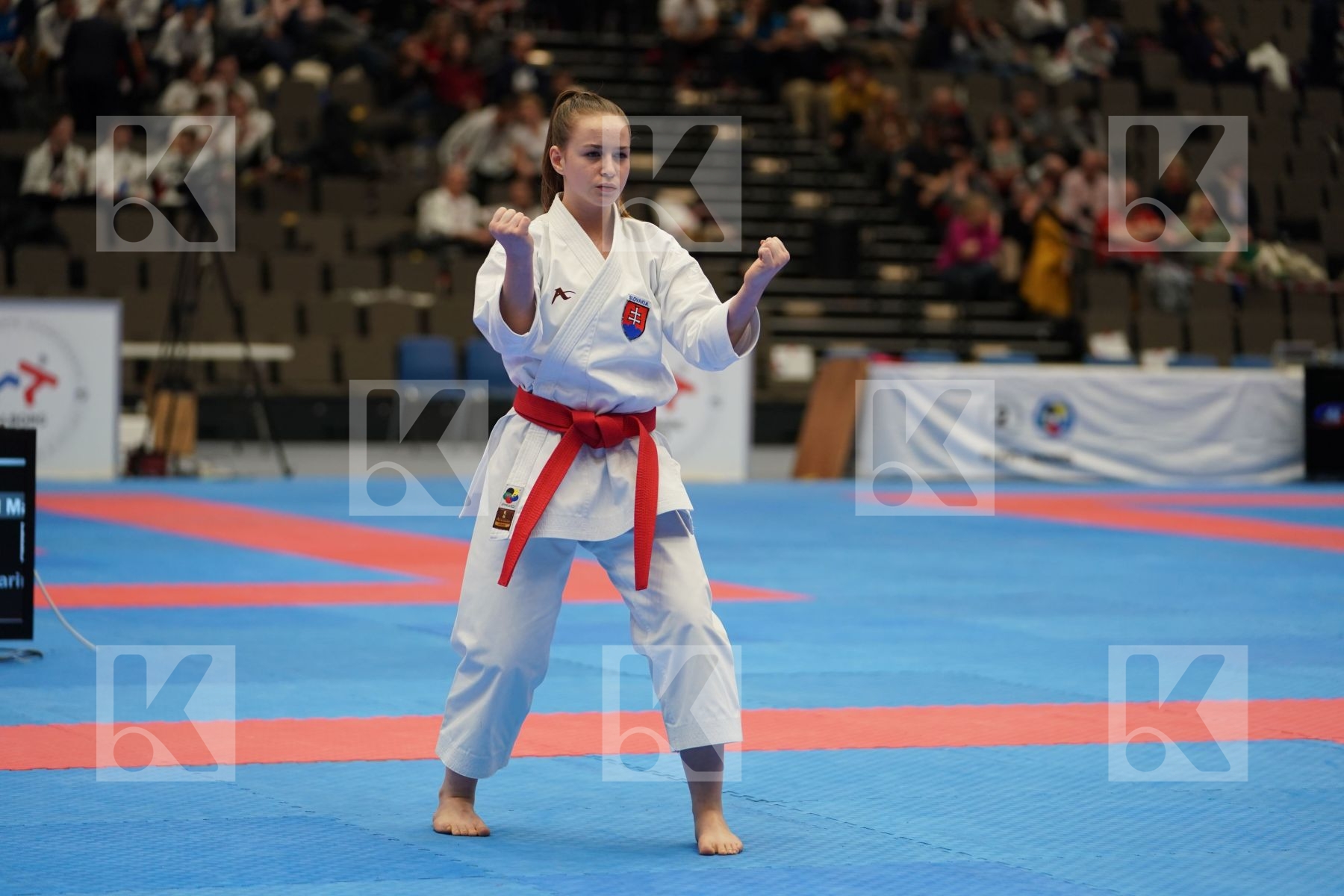 CUKANOVA MICHAELA (SLOVAKIA) in Cadet Kata Female - Final bout