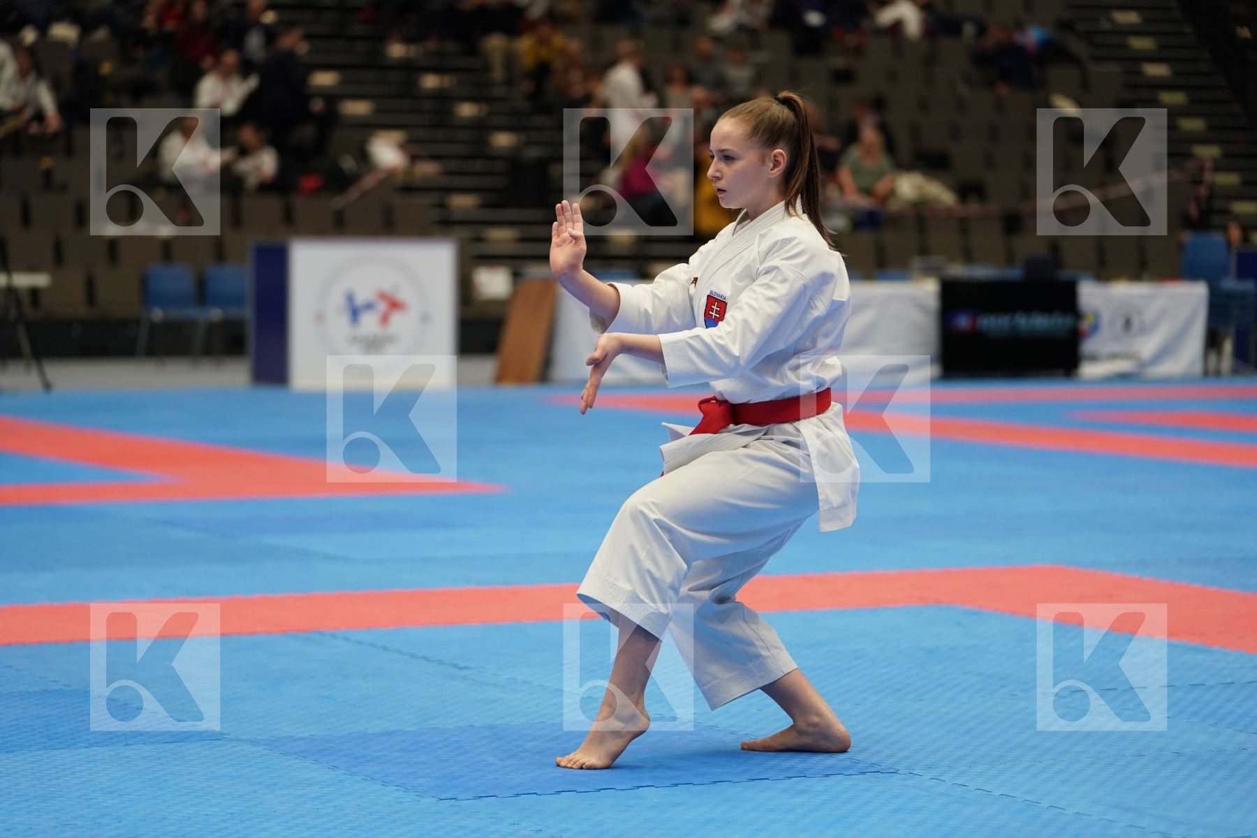 CUKANOVA MICHAELA (SLOVAKIA) in Cadet Kata Female - Final bout