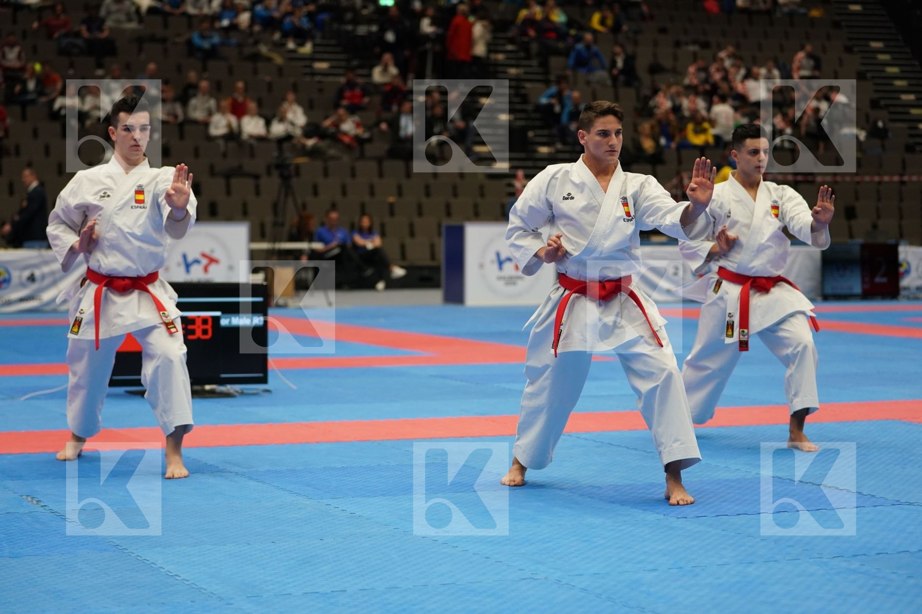 SPAIN in Cadet & Junior Team Male Kata - Final bout