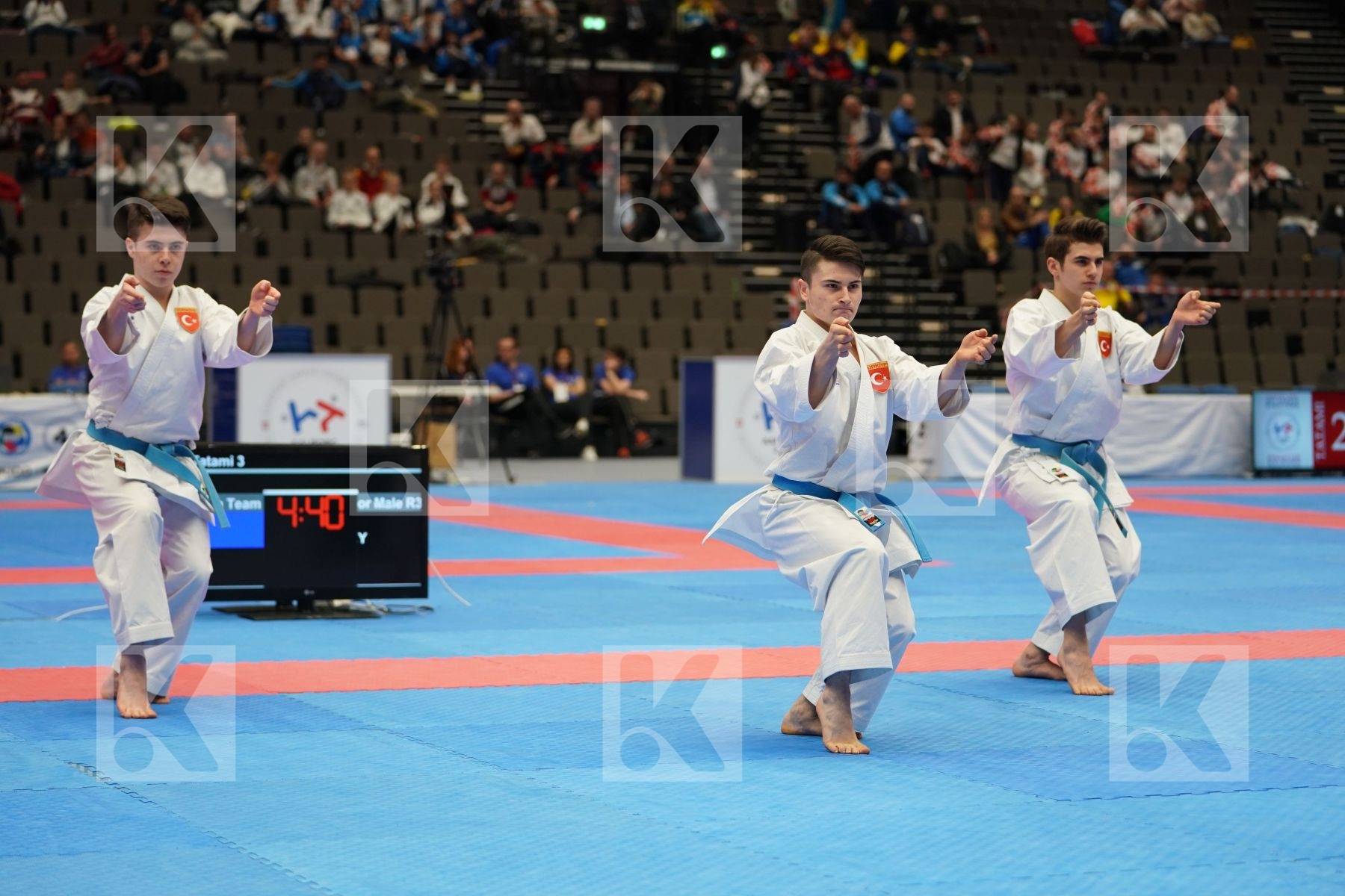 TURKEY in Cadet & Junior Team Male Kata - Final bout