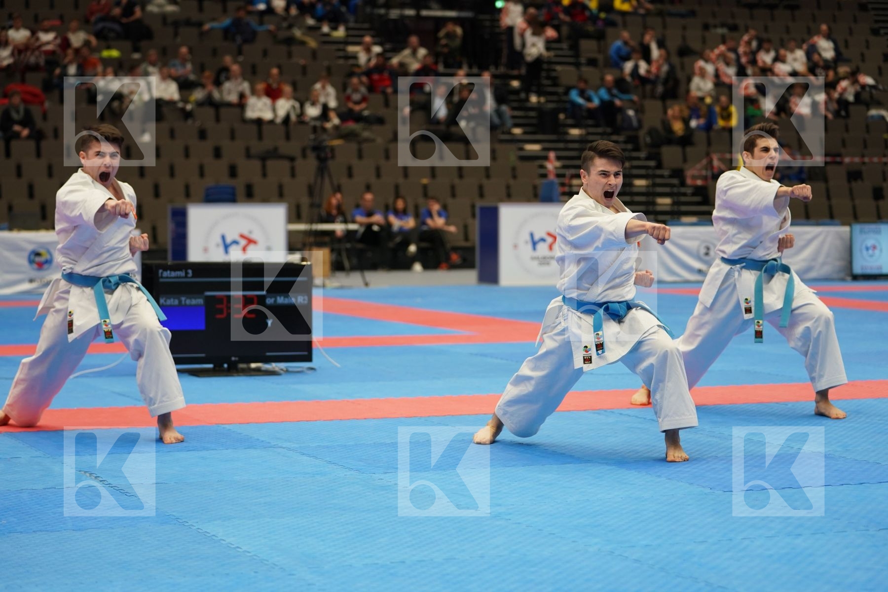 TURKEY in Cadet & Junior Team Male Kata - Final bout