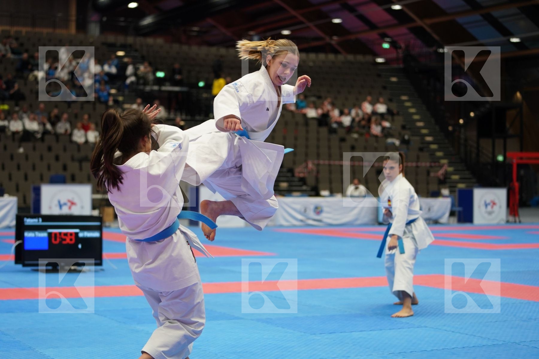 SPAIN in Cadet & Junior Team Female Kata - Final bout