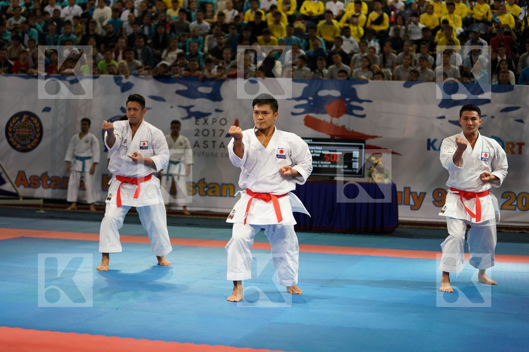 Japan Male Team kata
