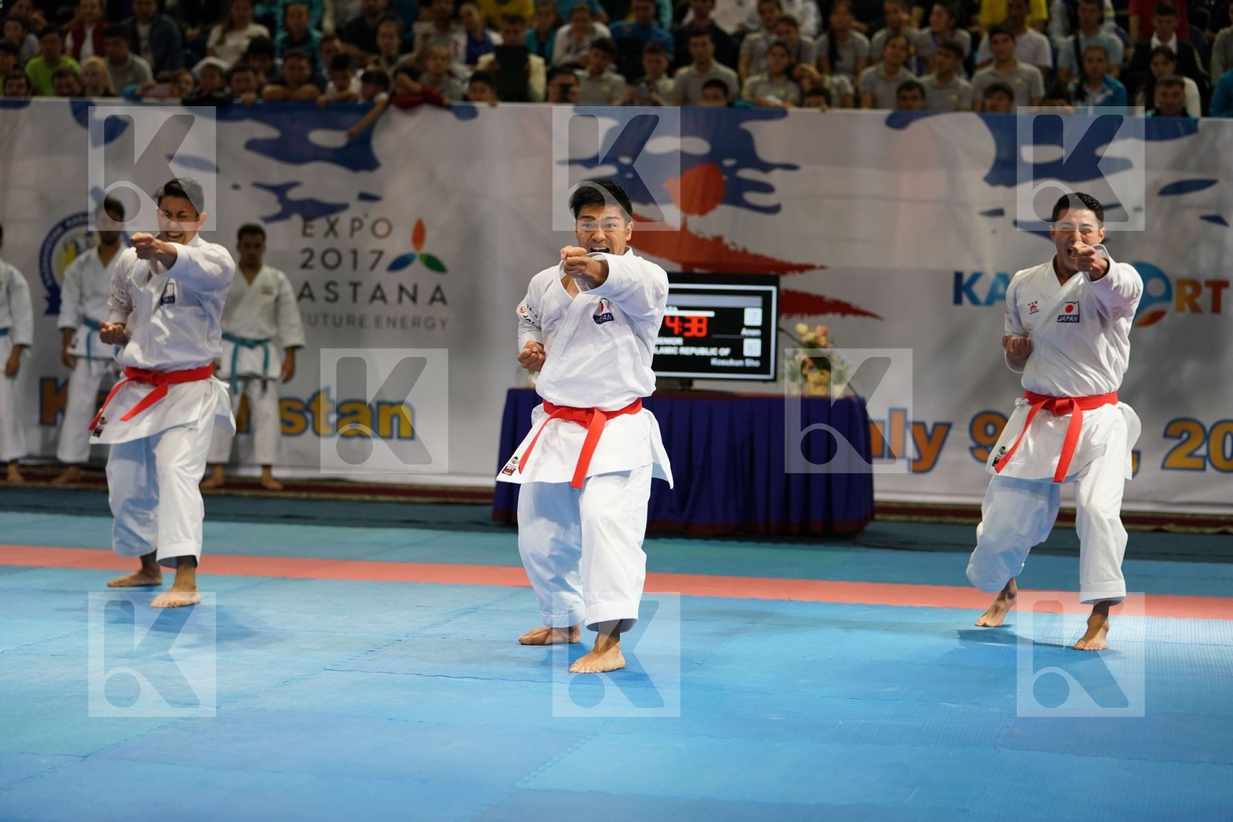 Japan Male Team kata