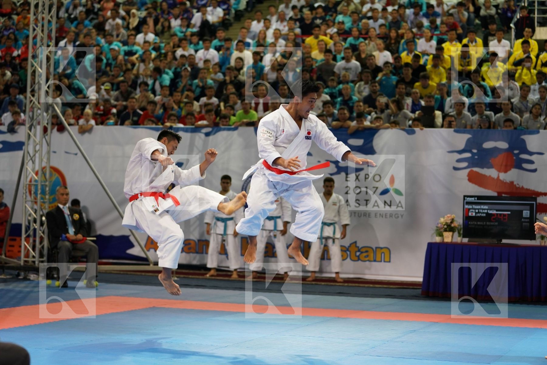 Japan Male Team kata