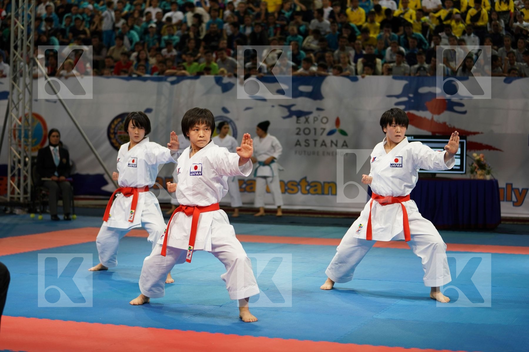 Female Team kata Japan