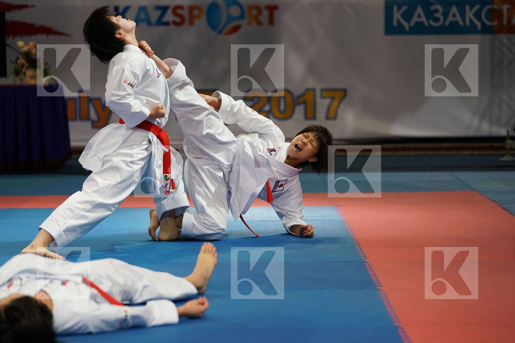 Female Team kata Japan