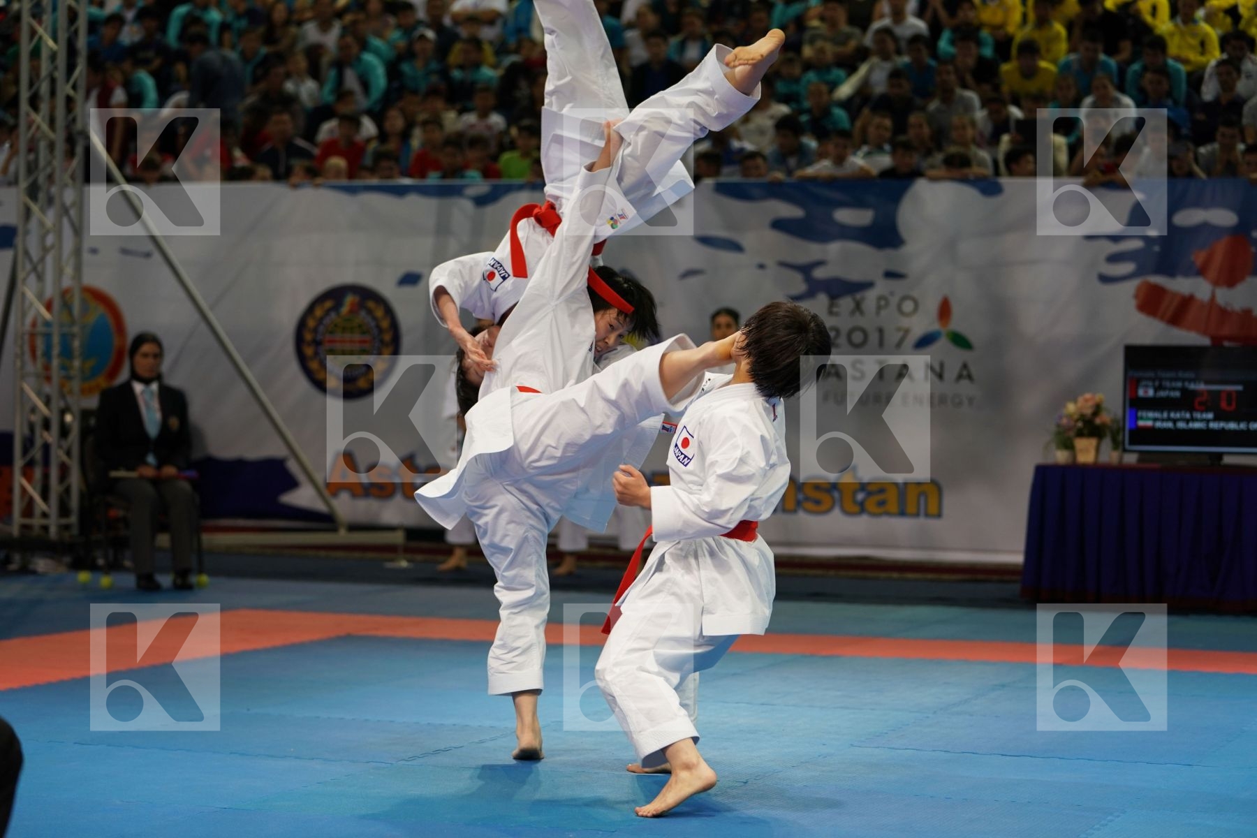 Female Team kata Japan