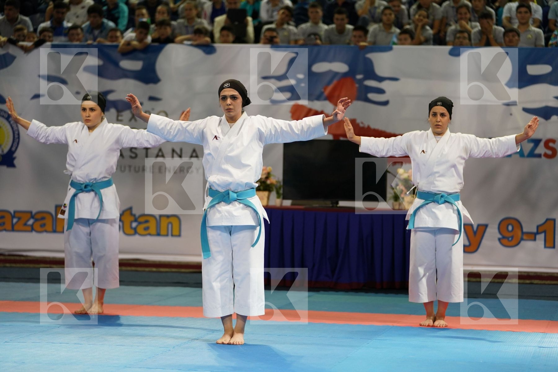 Female Team kata Iran  islamic republic of