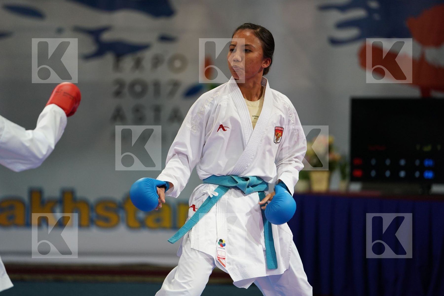 Female kumite -50 kg Indonesia Japan Srunita Sari sukatendel Tad