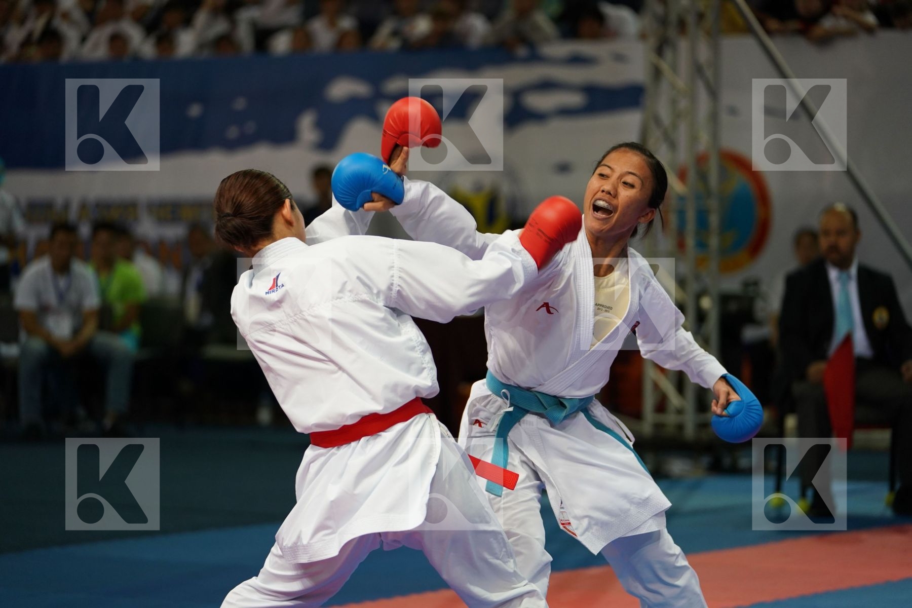 Female kumite -50 kg Indonesia Japan Srunita Sari sukatendel Tad