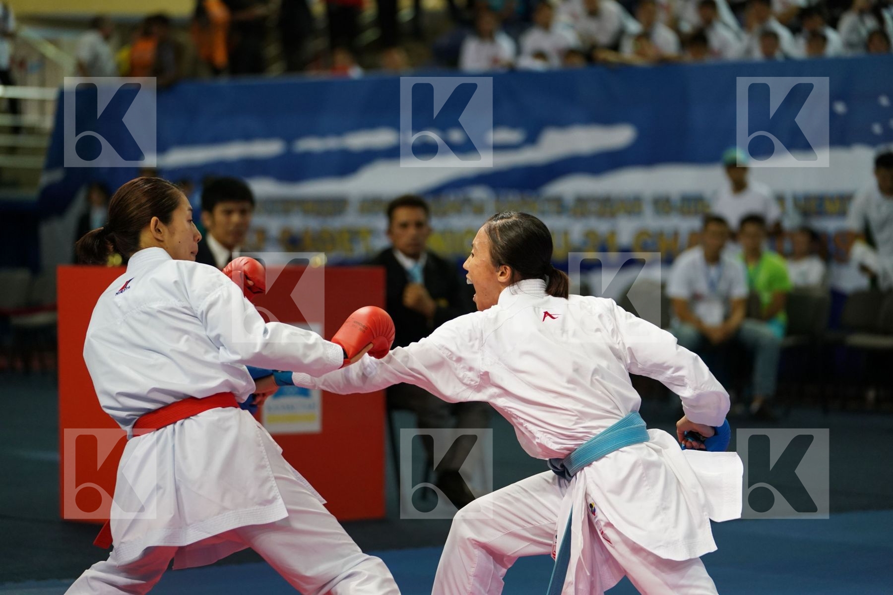 Female kumite -50 kg Indonesia Japan Srunita Sari sukatendel Tad