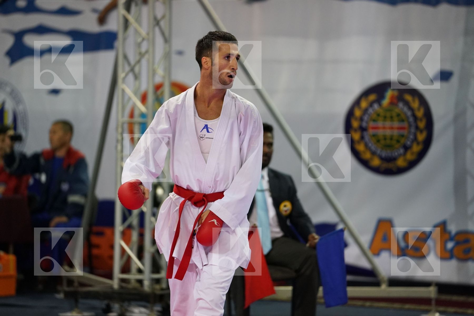 Iran  islamic republic of Male kumite -60 kg Mehdizadeh Amir Say