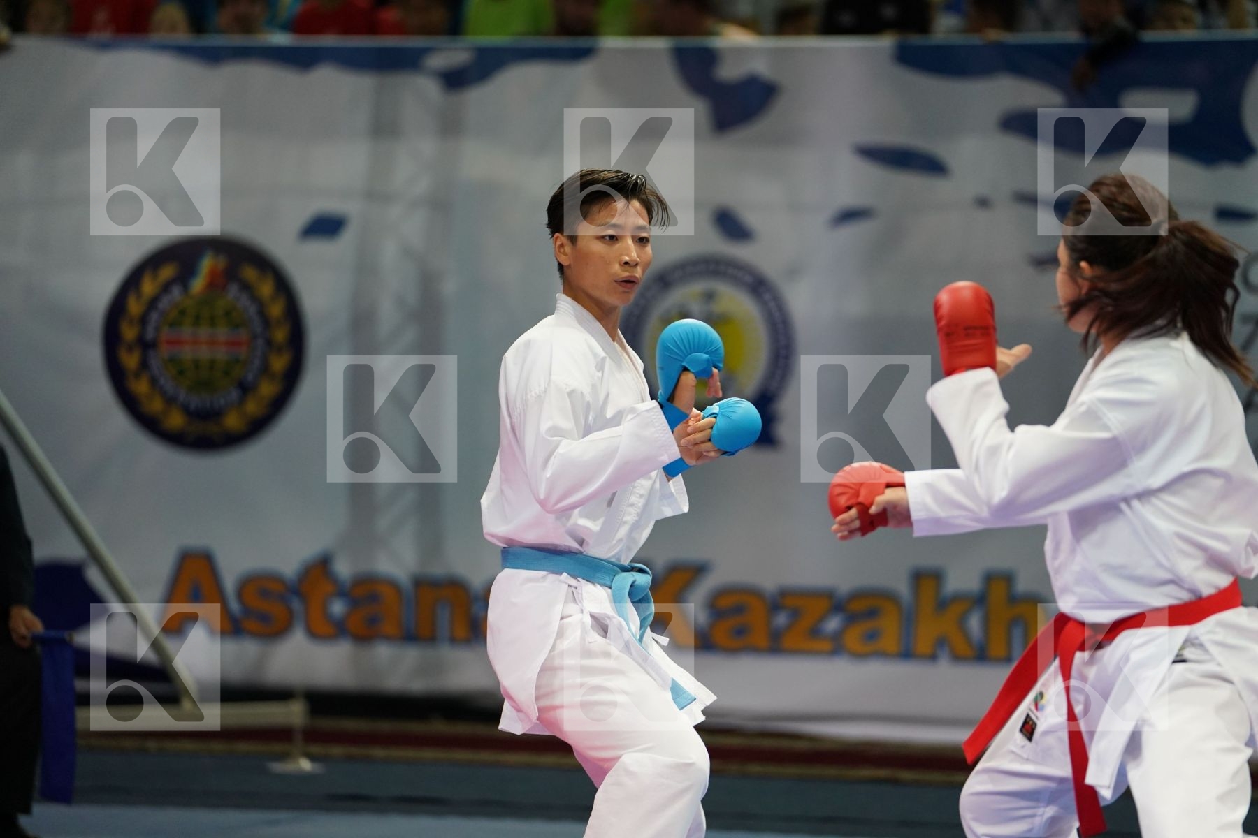 China Choi Wan yu Female kumite -61 kg Hong Kong Yin Xiaoyan