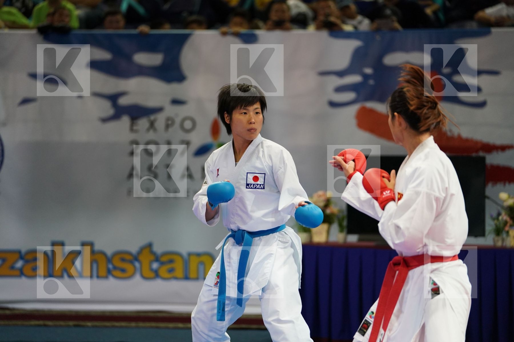 China Female kumite -68 kg Japan Someya Kayo Tang Lingling
