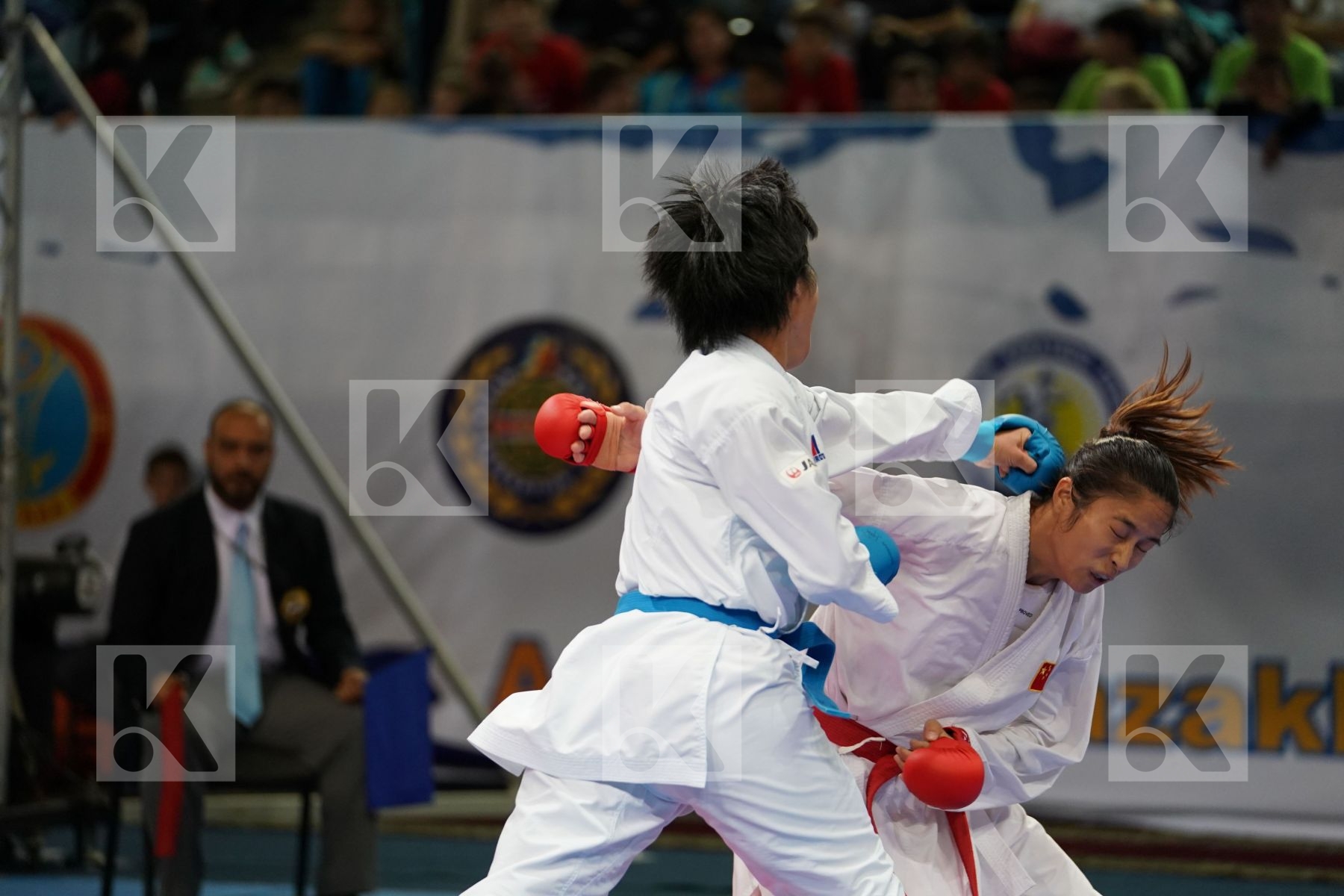 China Female kumite -68 kg Japan Someya Kayo Tang Lingling
