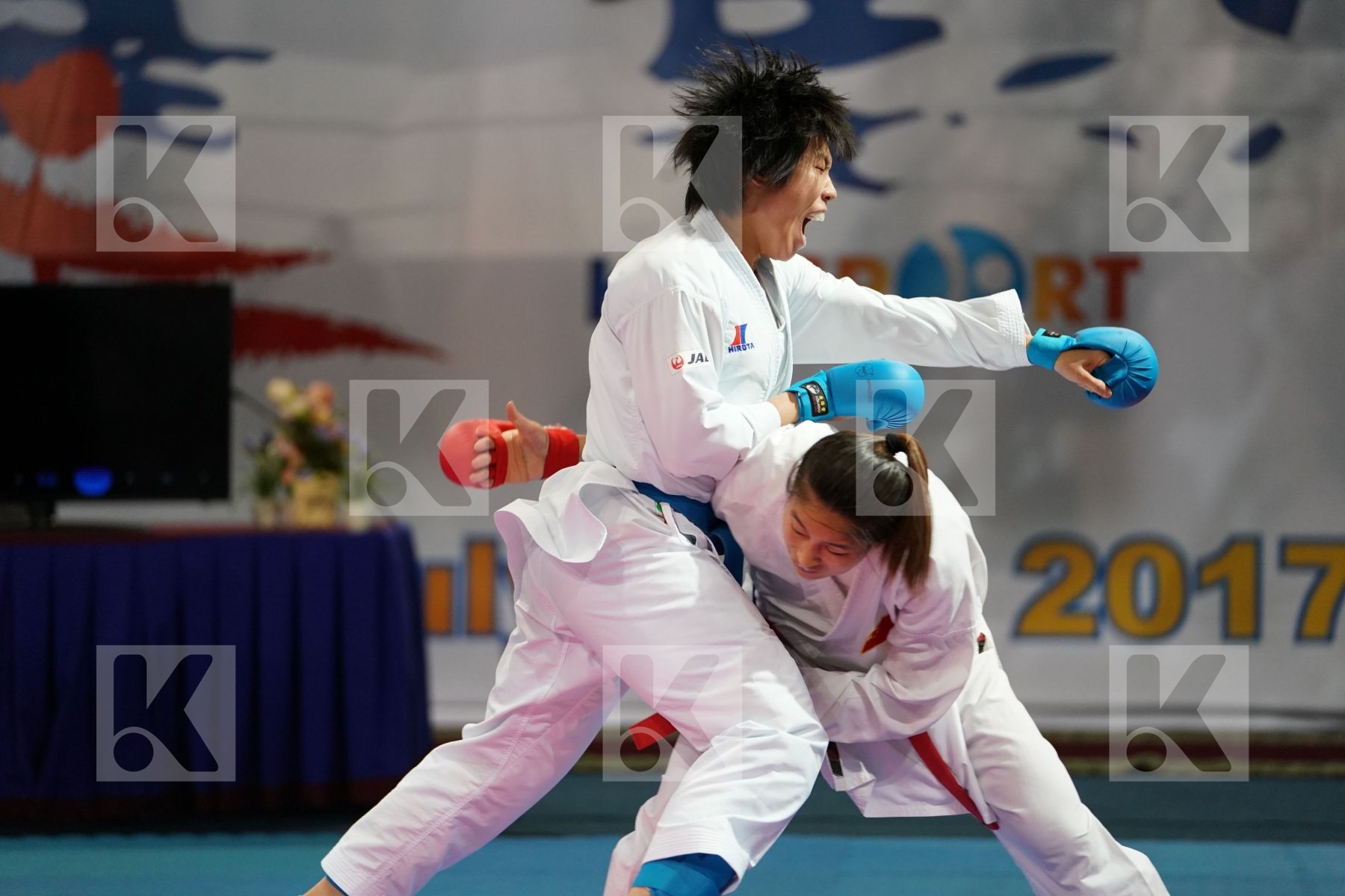 China Female kumite -68 kg Japan Someya Kayo Tang Lingling