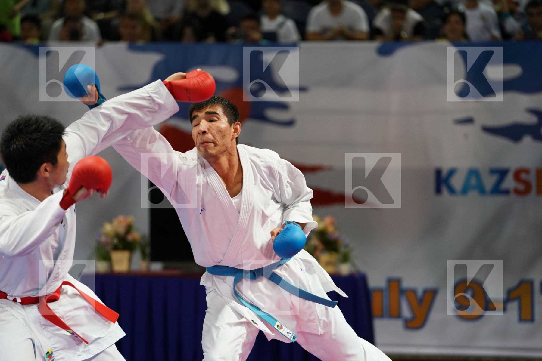 Ishizuka Masaya Japan Kazakhstan Male kumite -84 kg Yuldashev Da