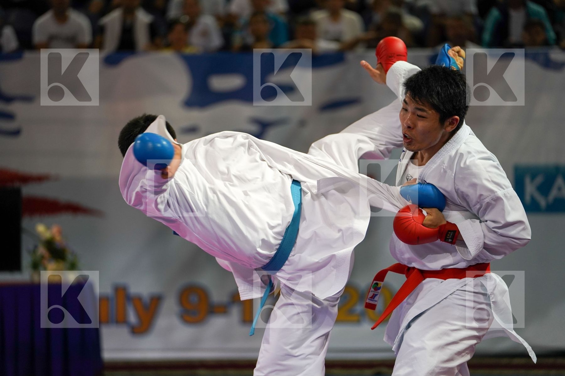 Ishizuka Masaya Japan Kazakhstan Male kumite -84 kg Yuldashev Da