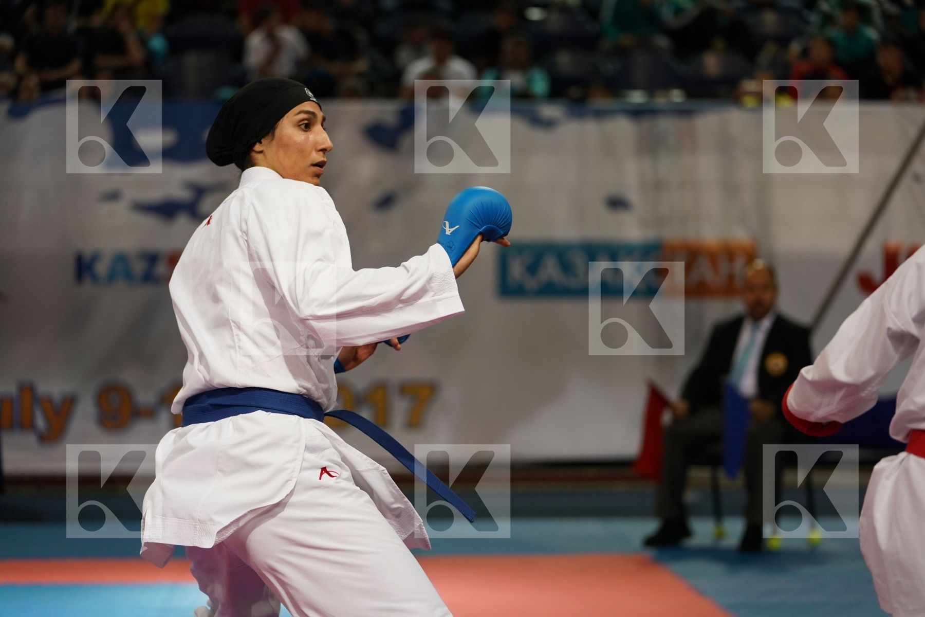 Chinese Taipei Female team kumite Iran  islamic republic of
