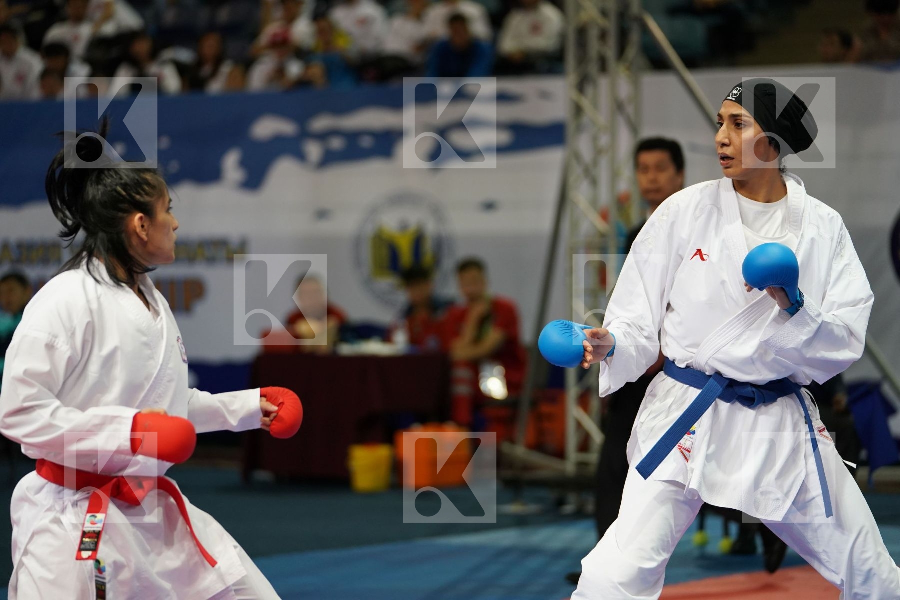 Chinese Taipei Female team kumite Iran  islamic republic of