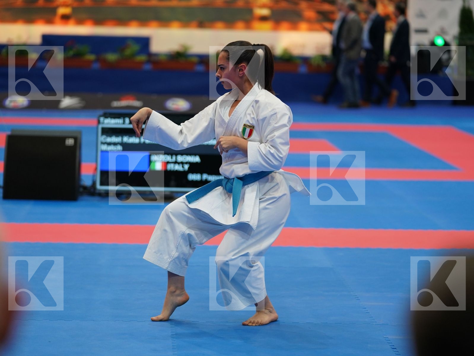 INZOLI SONIA (ITALY) in Cadet Kata Female - Final bout