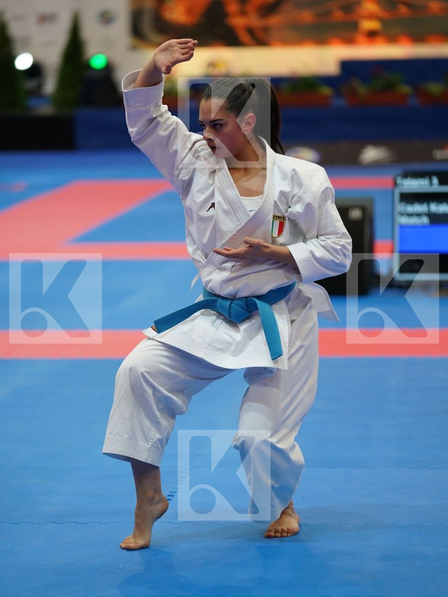 INZOLI SONIA (ITALY) in Cadet Kata Female - Final bout