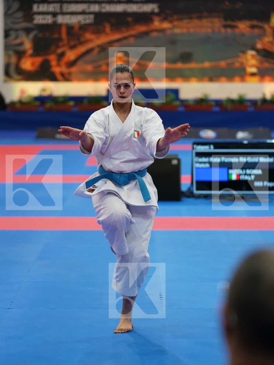 INZOLI SONIA (ITALY) in Cadet Kata Female - Final bout