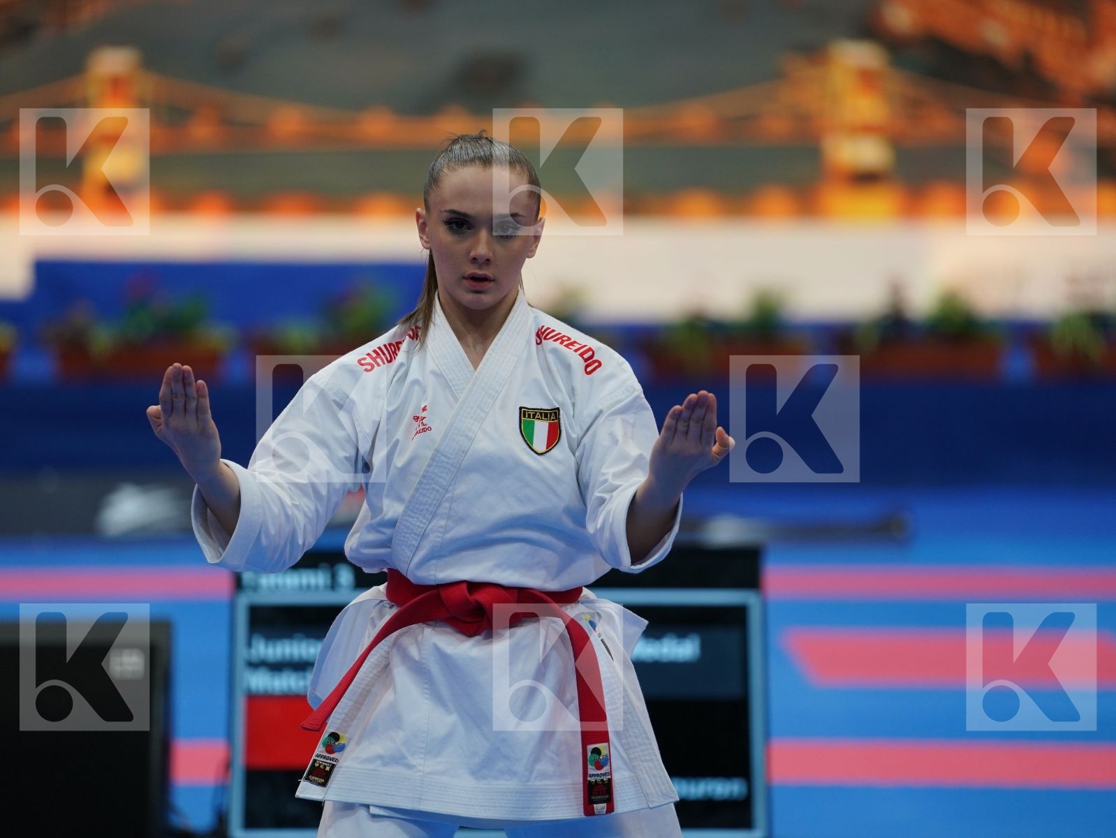 GALASSI MATILDE (ITALY) in Junior Kata Female - Final bout