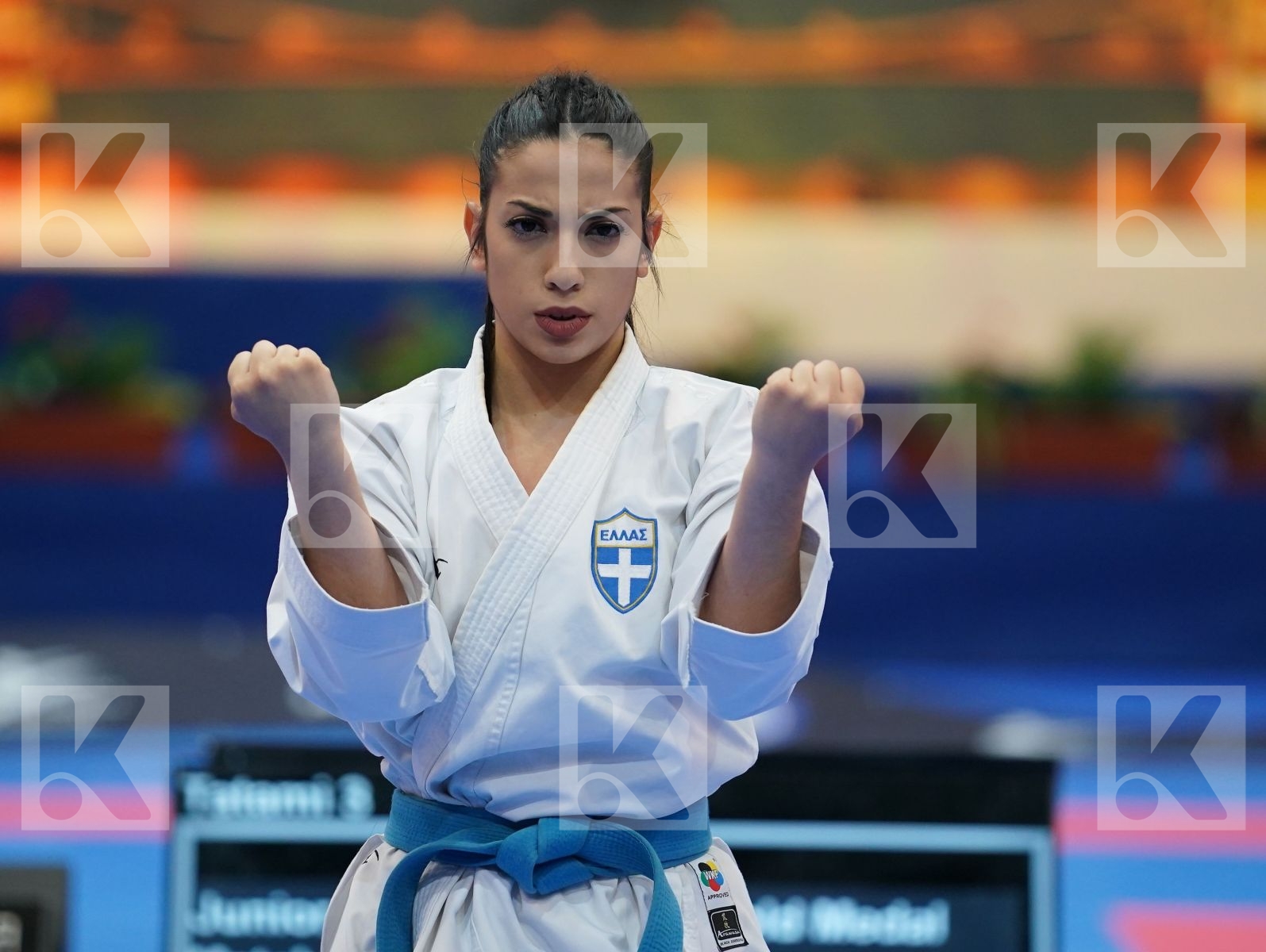 MOYSIDOU ANTONIA (GREECE) in Junior Kata Female - Final bout