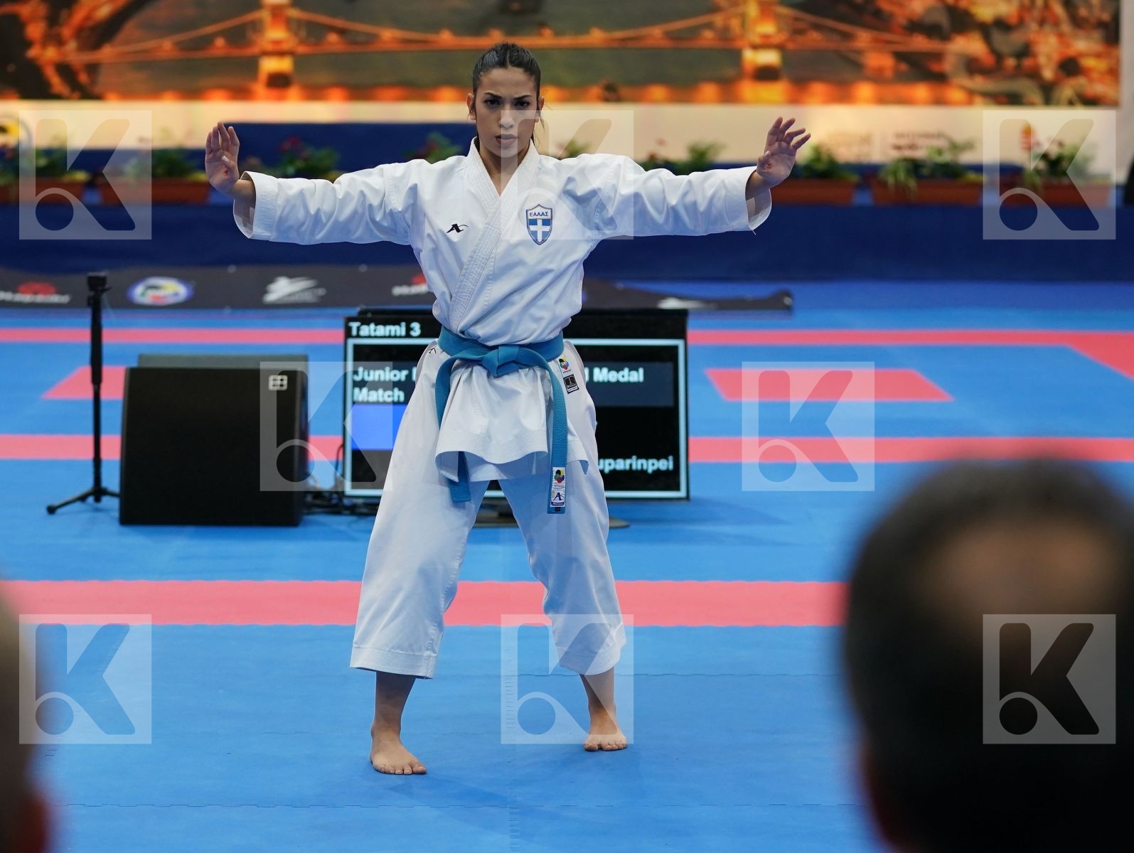 MOYSIDOU ANTONIA (GREECE) in Junior Kata Female - Final bout