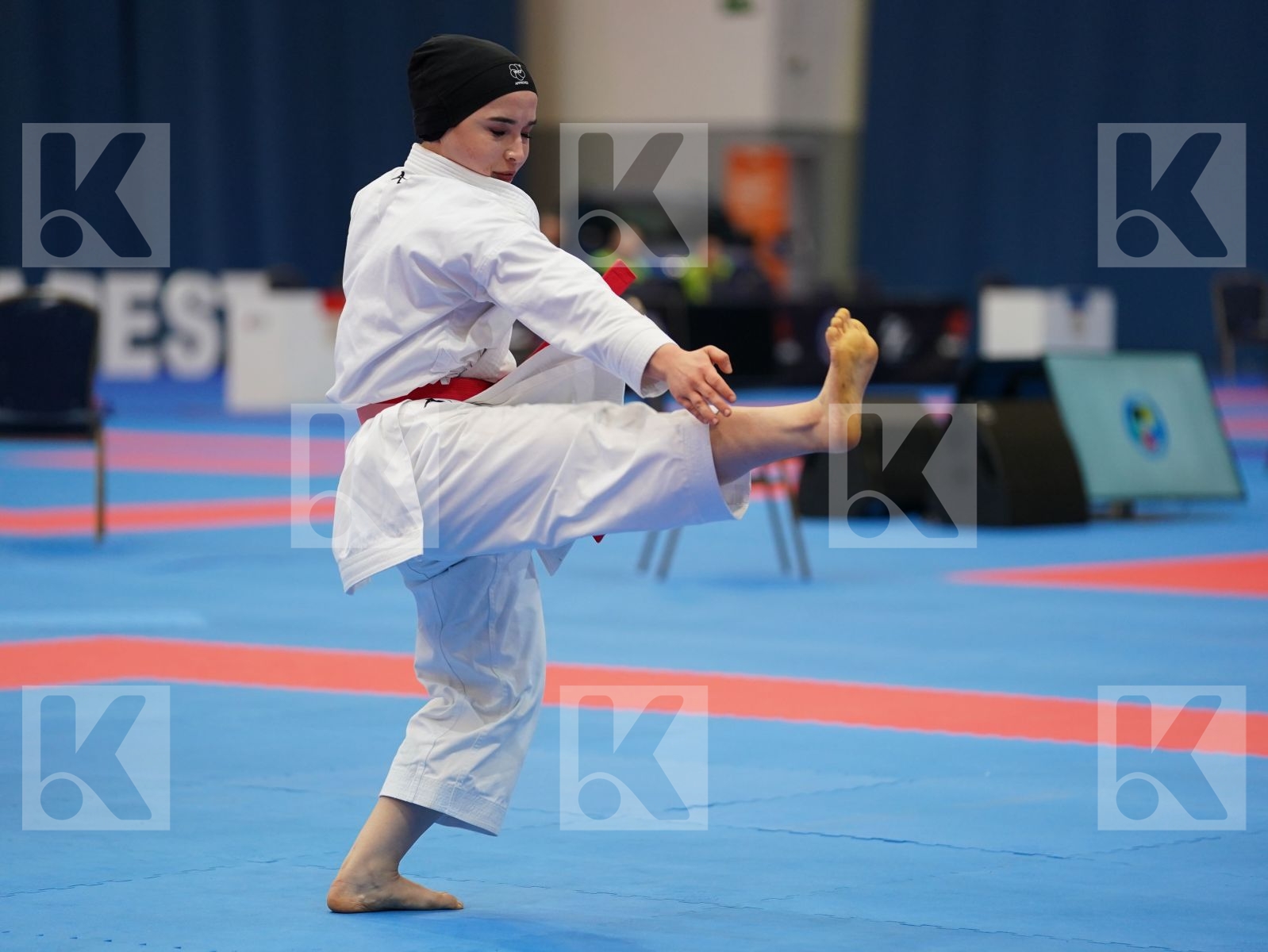 COLAK KEYDA NUR (TURKEY) in Under 21 Kata Female - Final bout