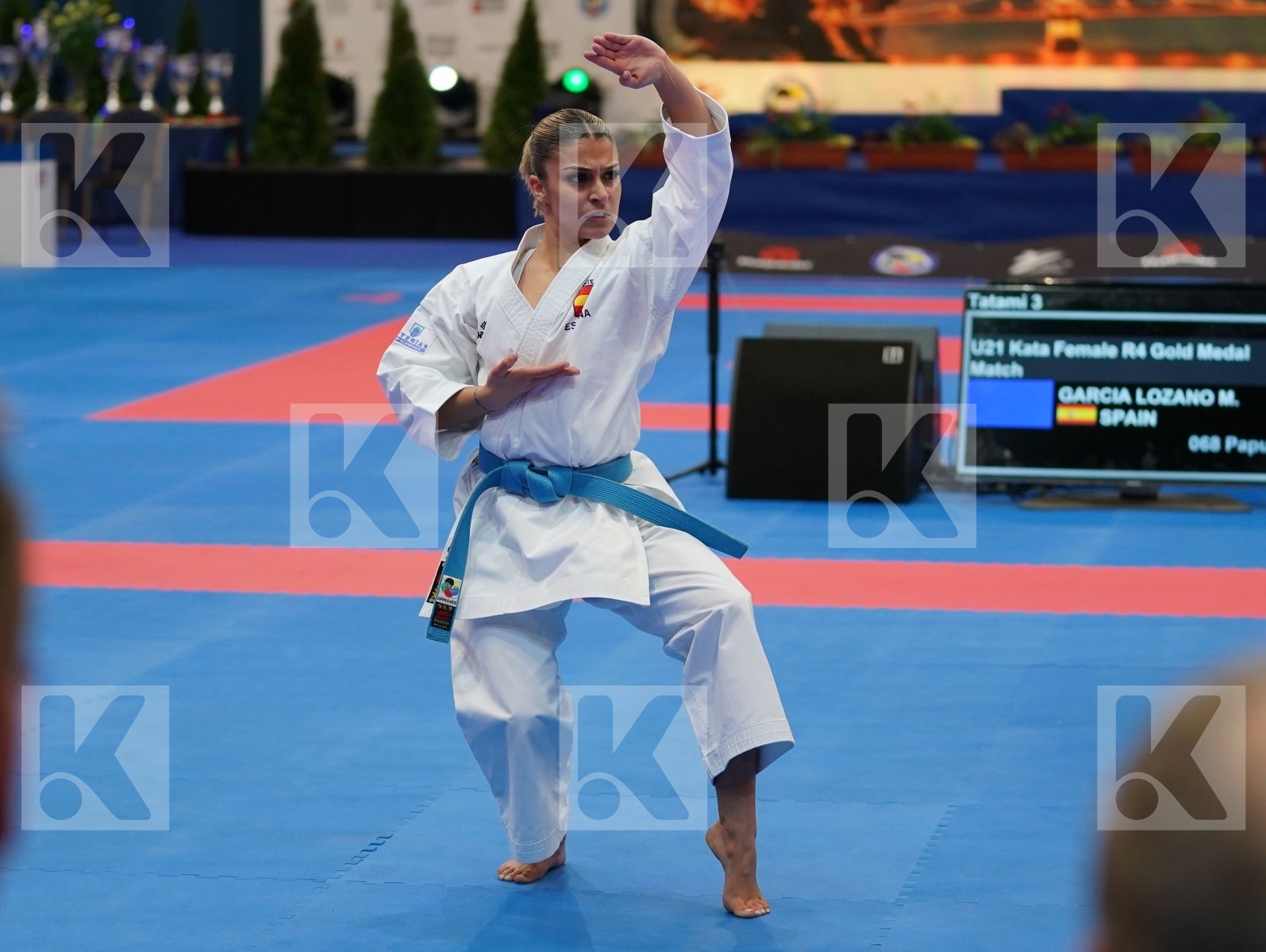 GARCIA LOZANO MARTA (SPAIN) in Under 21 Kata Female - Final bout