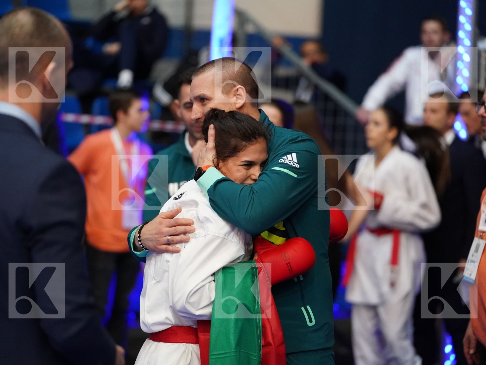 JAKUBOVICS DALMA (HUNGARY) vs BALIK HAZEL (TURKEY) in Junior Kumite Female -48 Kg - Final bout