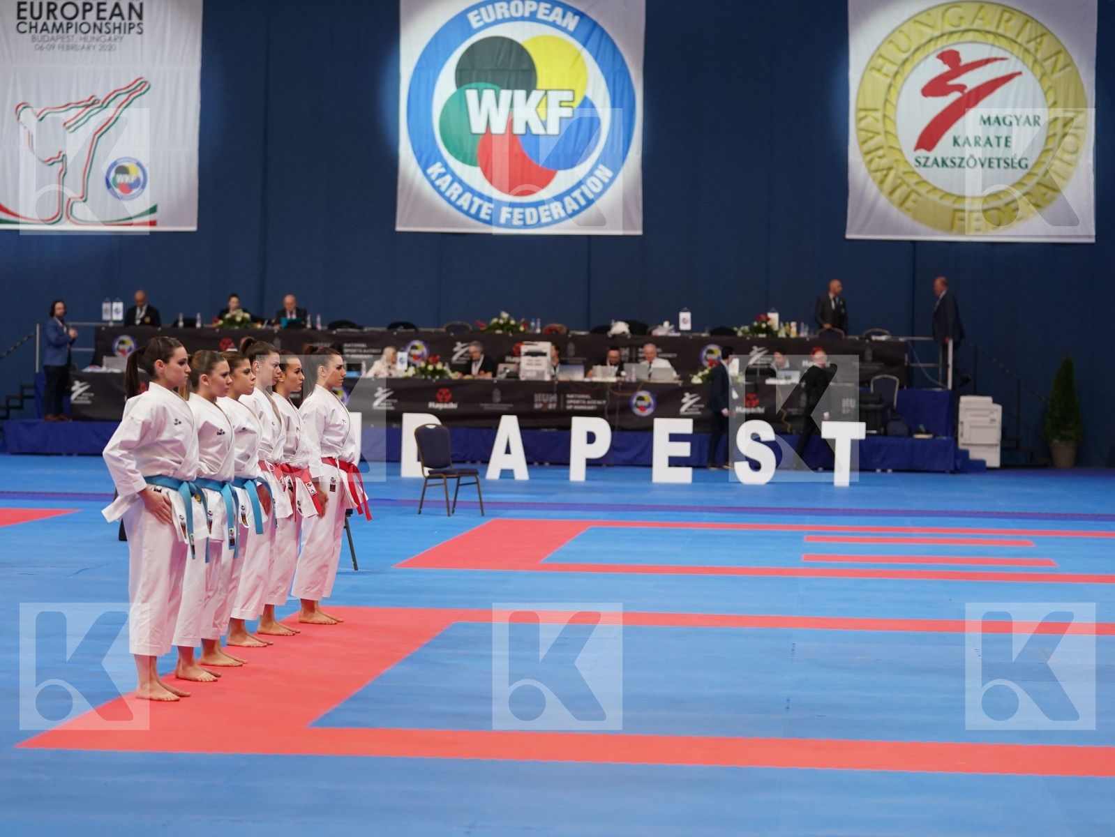 ITALY in Cadet & Junior Team Female Kata - Final bout