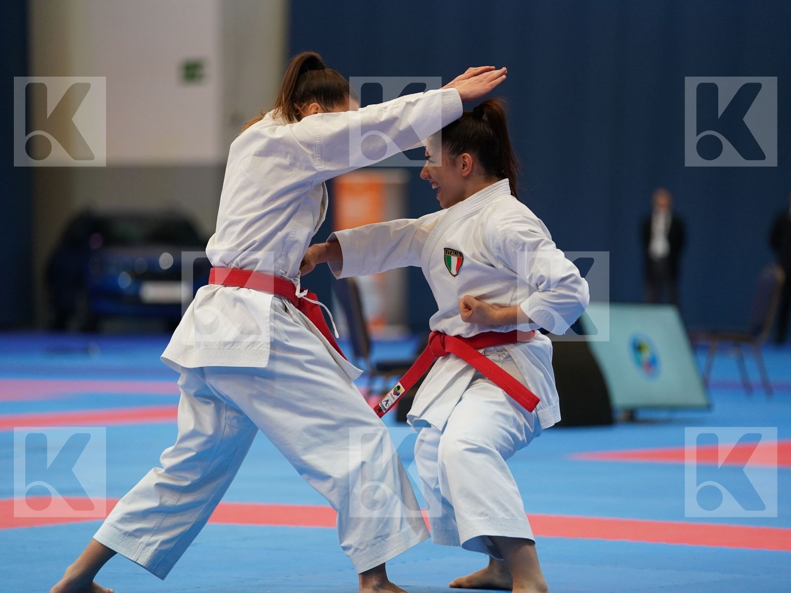 ITALY in Cadet & Junior Team Female Kata - Final bout