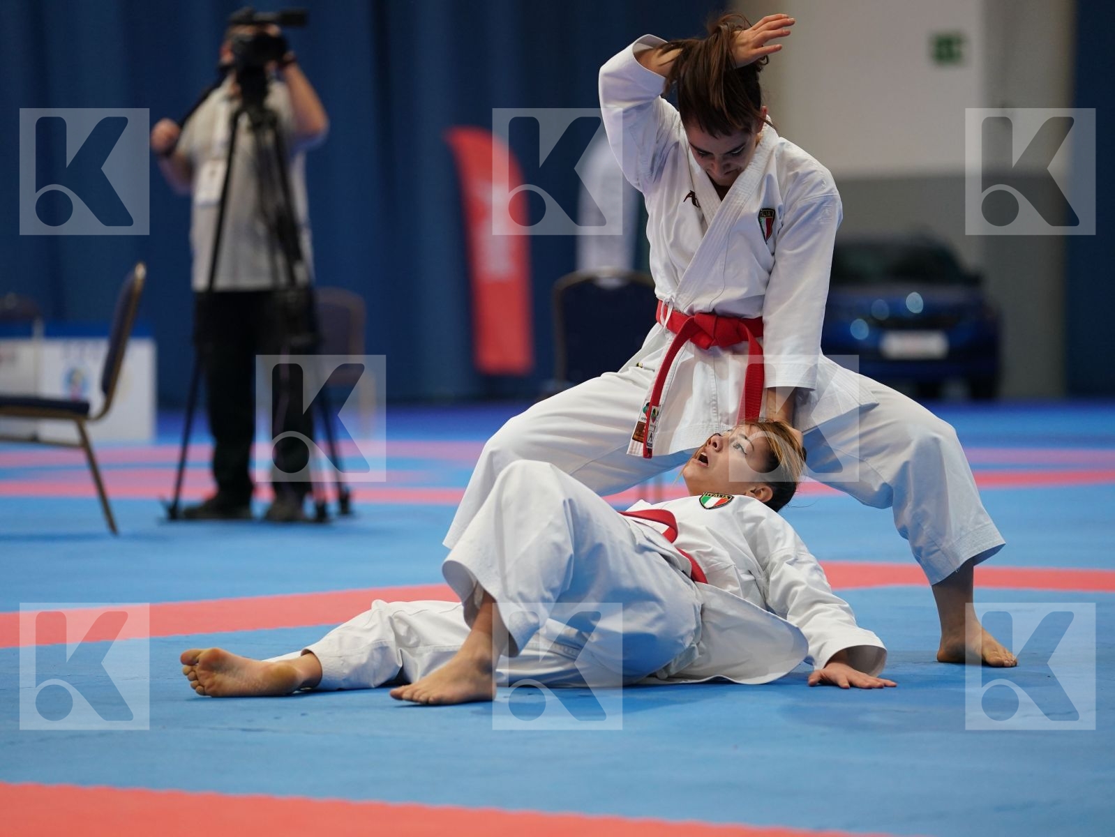 ITALY in Cadet & Junior Team Female Kata - Final bout