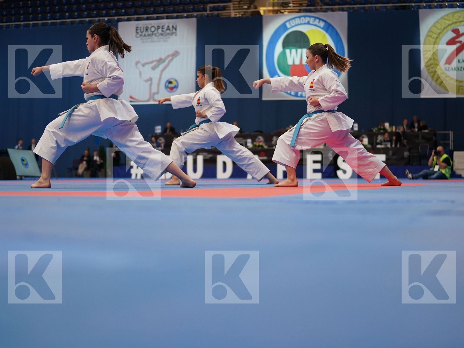SPAIN in Cadet & Junior Team Female Kata - Final bout