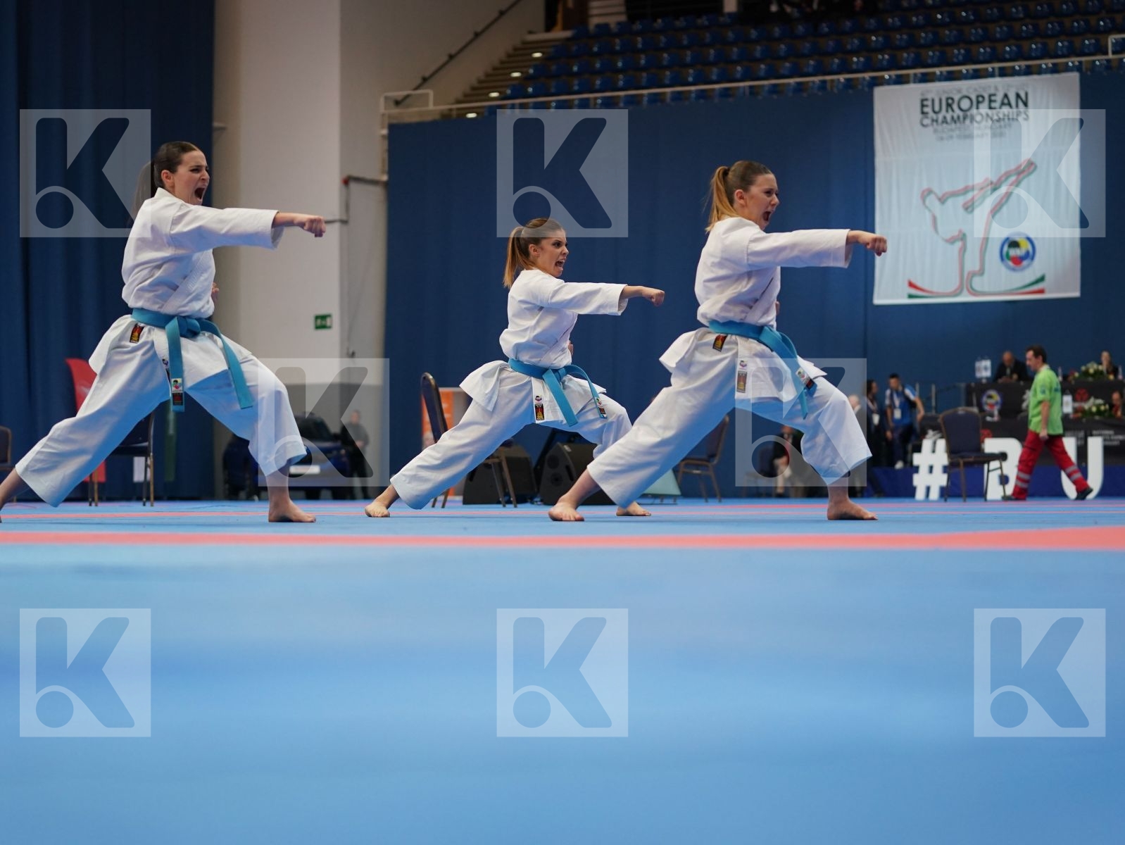 SPAIN in Cadet & Junior Team Female Kata - Final bout