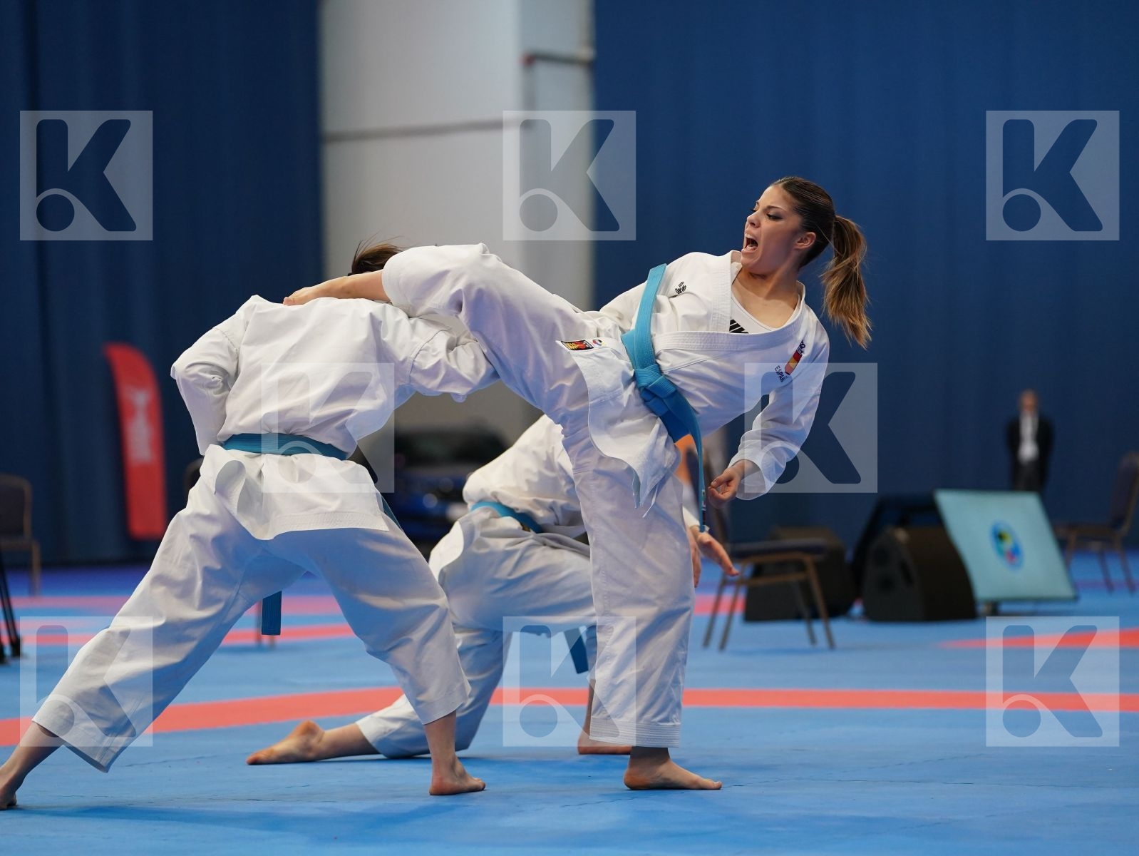 SPAIN in Cadet & Junior Team Female Kata - Final bout