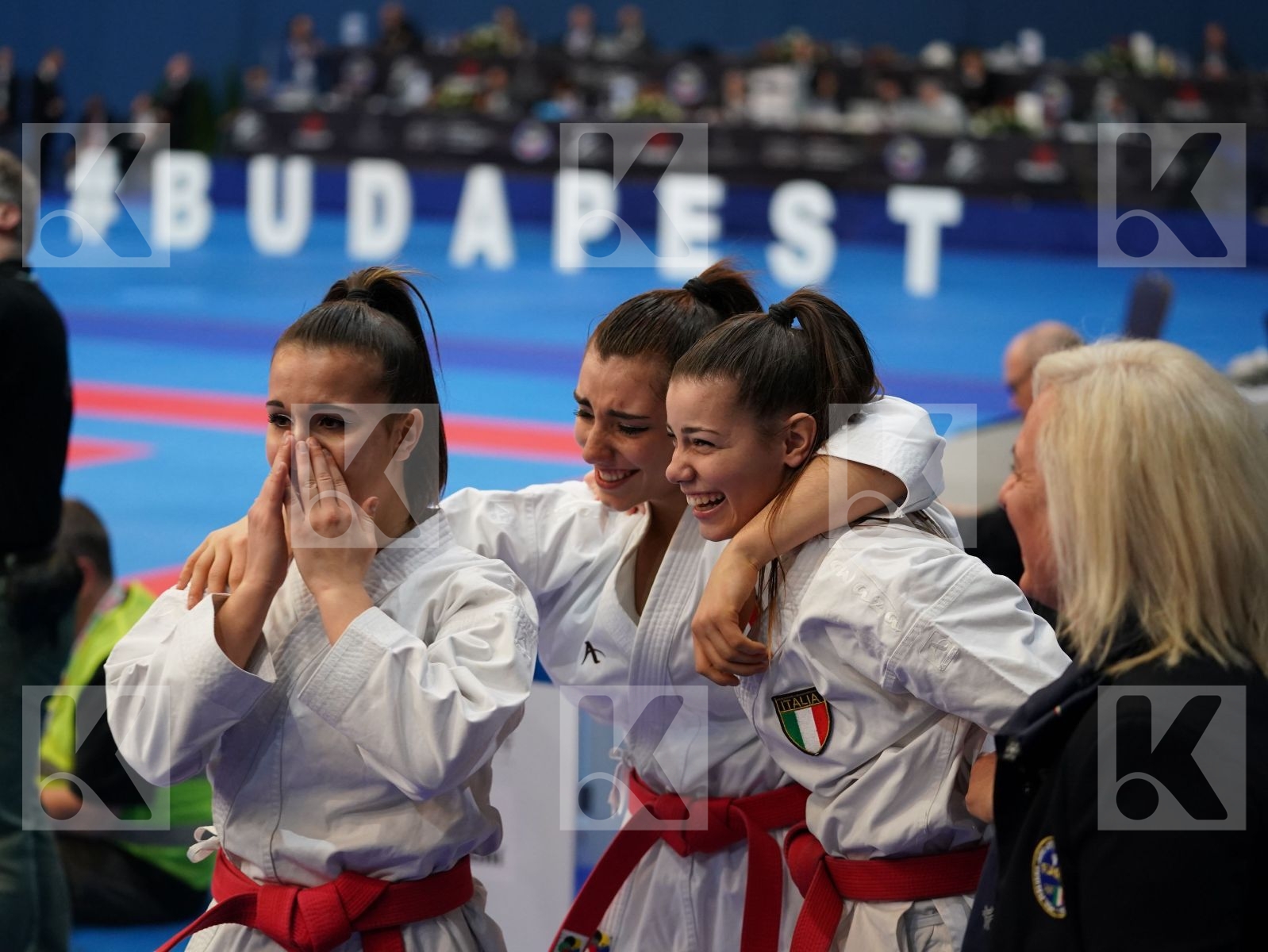 ITALY in Cadet & Junior Team Female Kata - Final bout