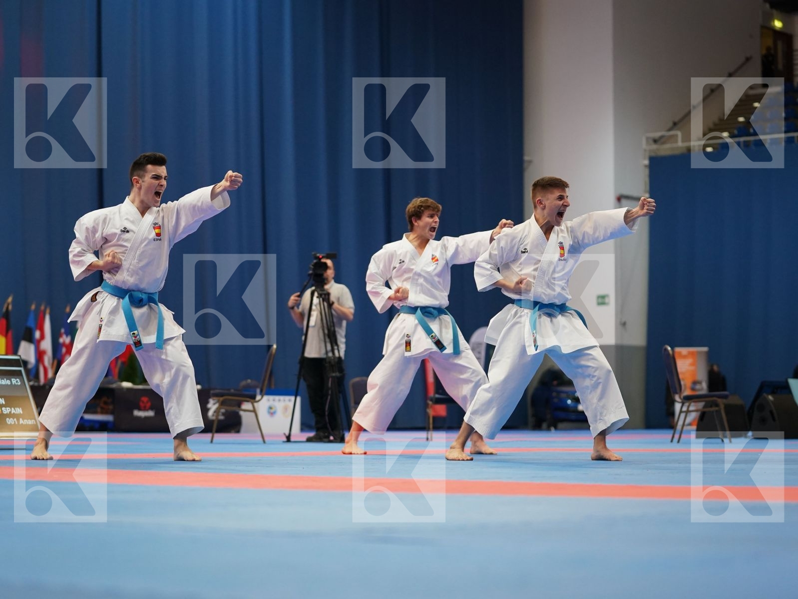 SPAIN in Cadet & Junior Team Male Kata - Final bout