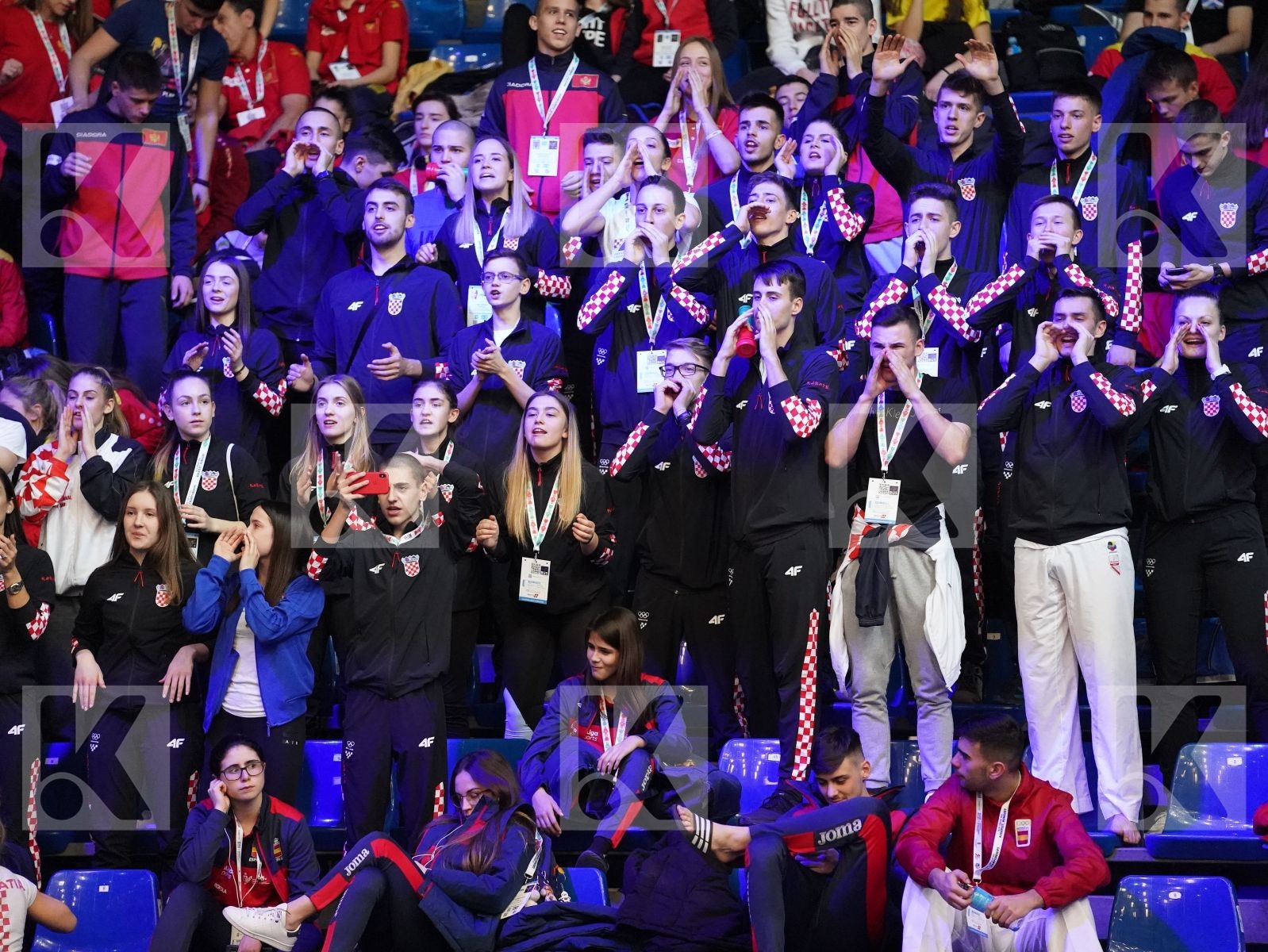 PEHAR JELENA (CROATIA) vs RODRIGUES CATARINA (PORTUGAL) in Under 21 Kumite Female -50 Kg - Final bout
