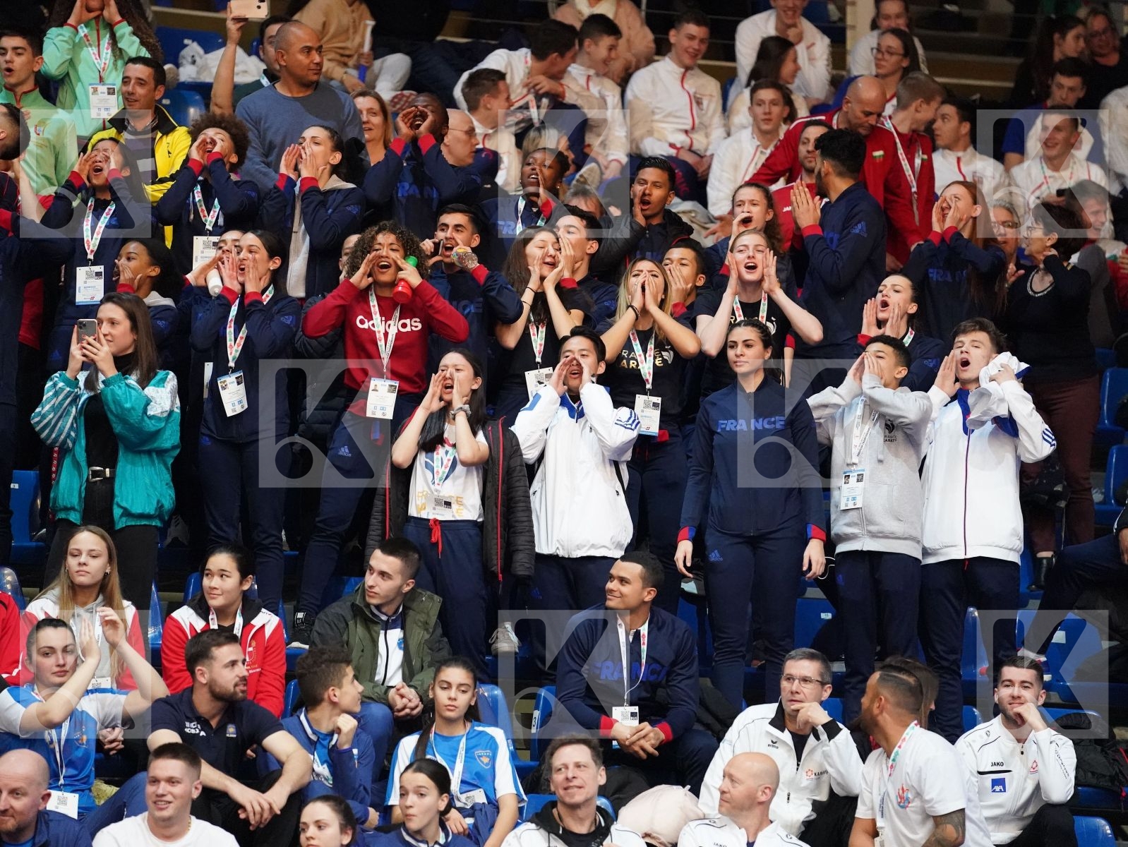 SALMI YOUNESSE (FRANCE) vs BOSKOVIC BOJAN (MONTENEGRO) in Under 21 Kumite Male -67 Kg - Final bout