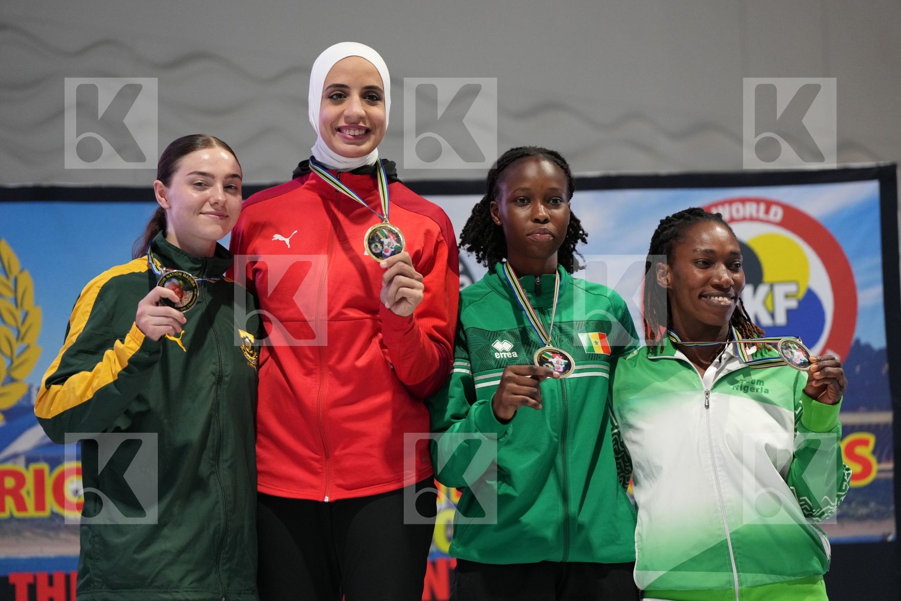 Podium UFAK Durban 2022