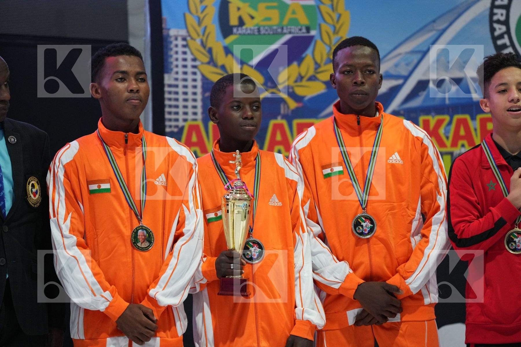 Podium UFAK Durban 2022