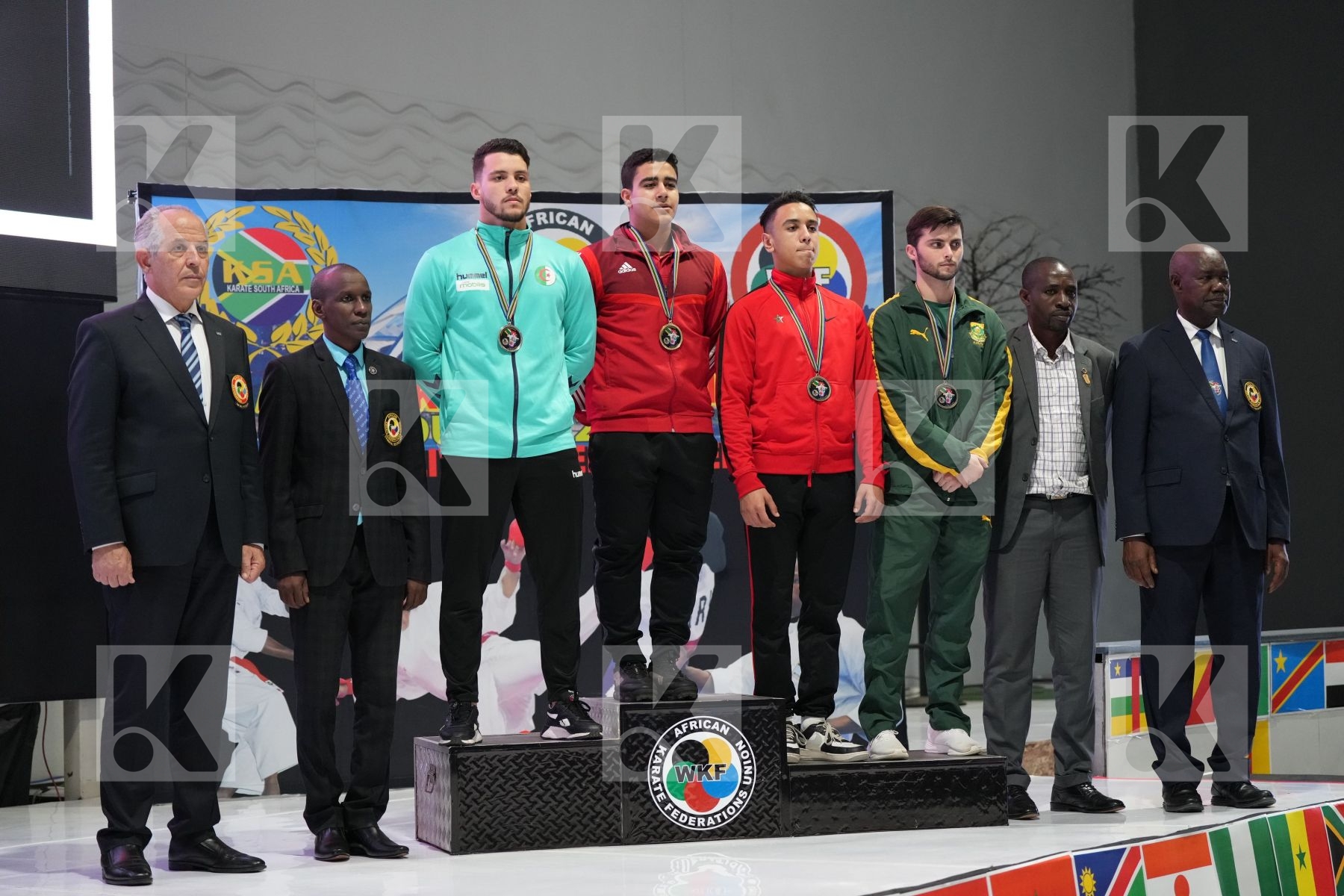 Podium UFAK Durban 2022