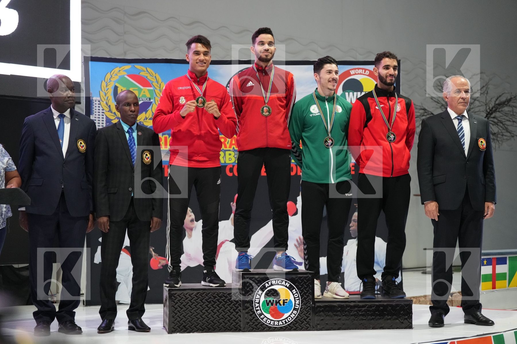 Podium UFAK Durban 2022