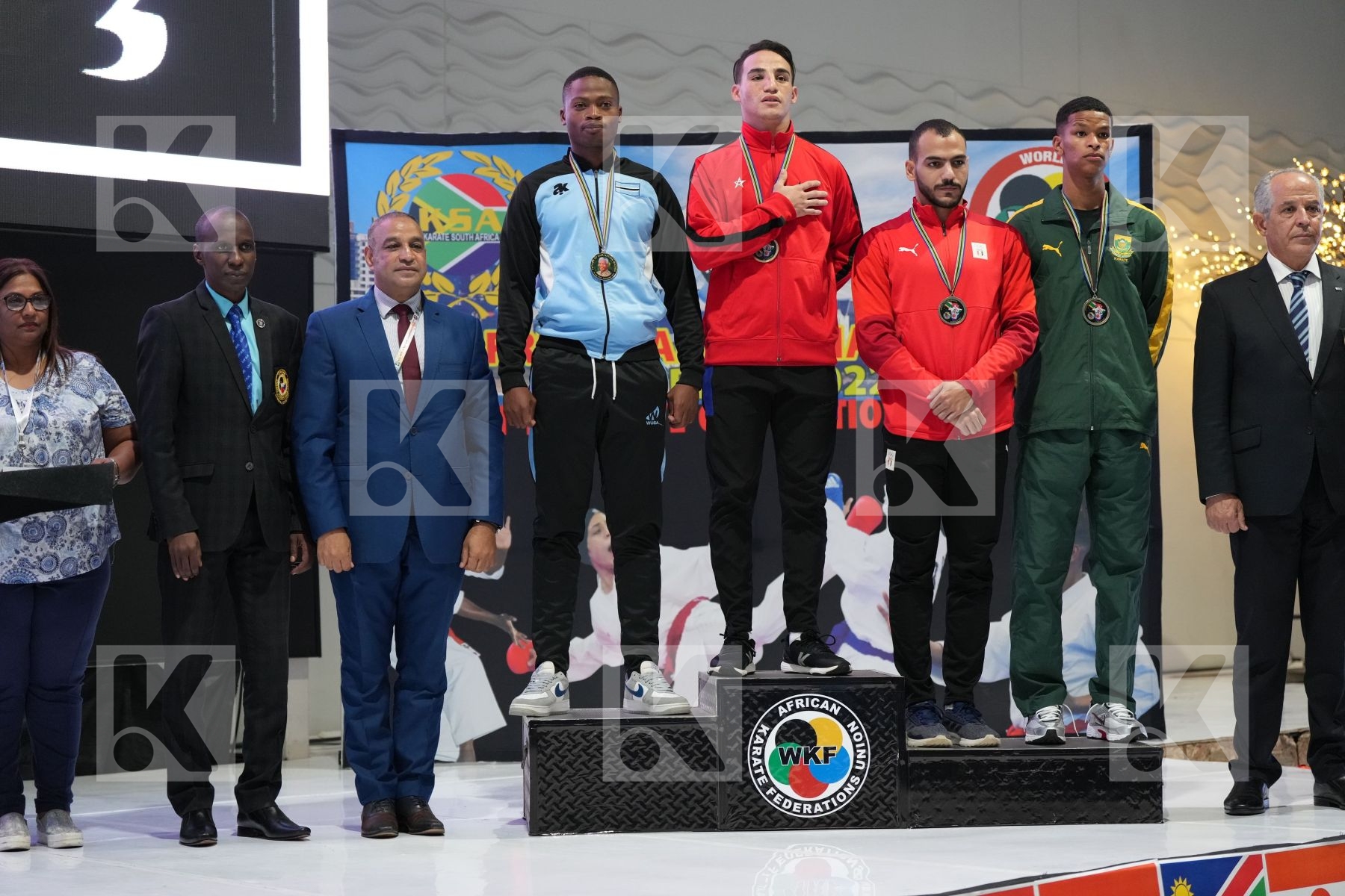 Podium UFAK Durban 2022